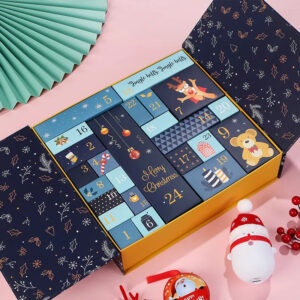Gör din egen Adventskalender - DIY - Återanvändbar - Blå