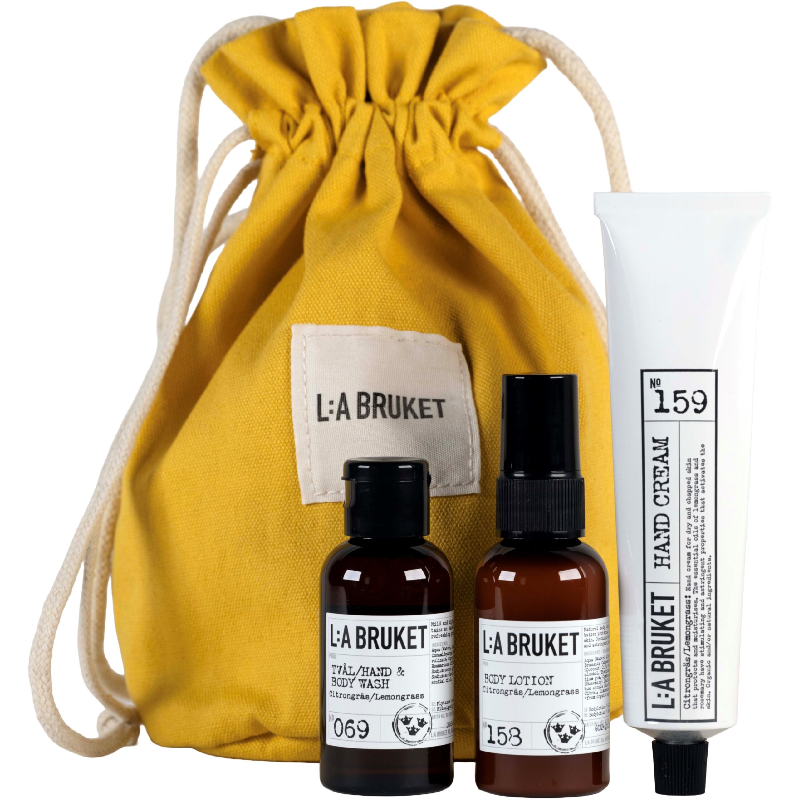 L:a Bruket Gift Box Body Summer Pouch