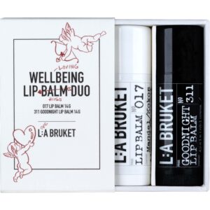 L:a Bruket Gift Box Valentine Lip Balm Duo