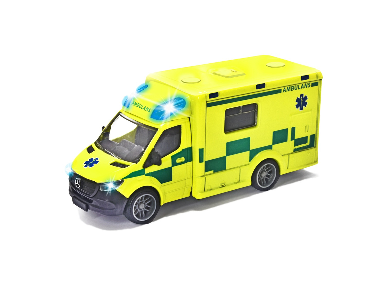 Majorette Ambulans (svensk) Metall - Majorette - Leksaksaffären