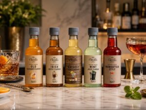 Presentlåda med drinkmixar: Whiskey cocktail mixers - Thoughtfully