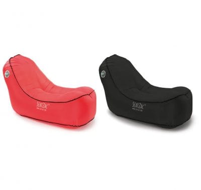 Uppblåsbar fåtölj (med pump & powerbank) - Bild 2