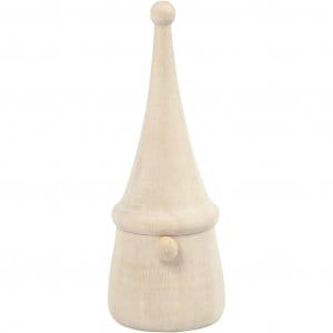 Träfigur - Nästomte - 8cm
